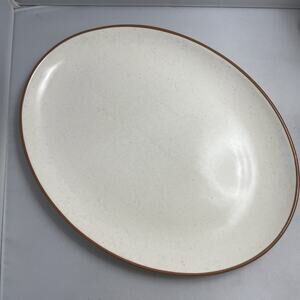 Vintage Poppytrail by Metlox‎ Oval Platter 13” Made in California
